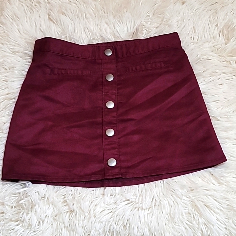 Children's Place, Faux Suede Mini Skirt, Young Girls, Size 5, Kids